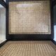 Fauteuil vintage cannage