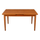 1960s 1970s Teak Extendable Dining Table Made in Denmark Danish Design