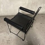 1980 armchair in perforated metal