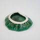 Vide Poche coquillage en céramique vert et rose signé A.Ferlay Vallauris Circa 1960