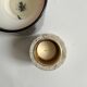 Bougeoir cylindrique en travertin par Fratelli Mannelli, design italie 1970