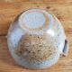 Large signed stoneware bowl