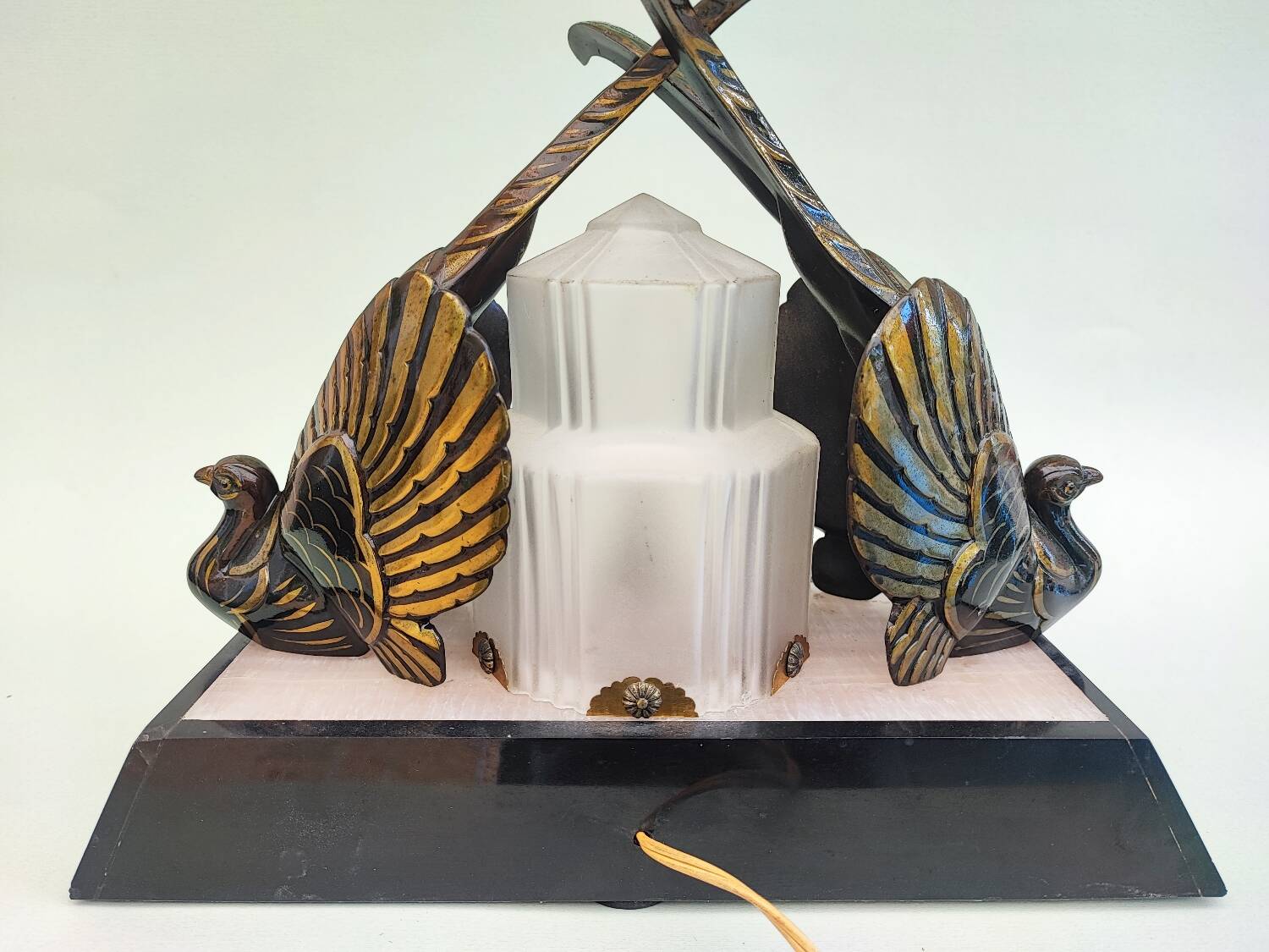 Art déco lamp by Rochard