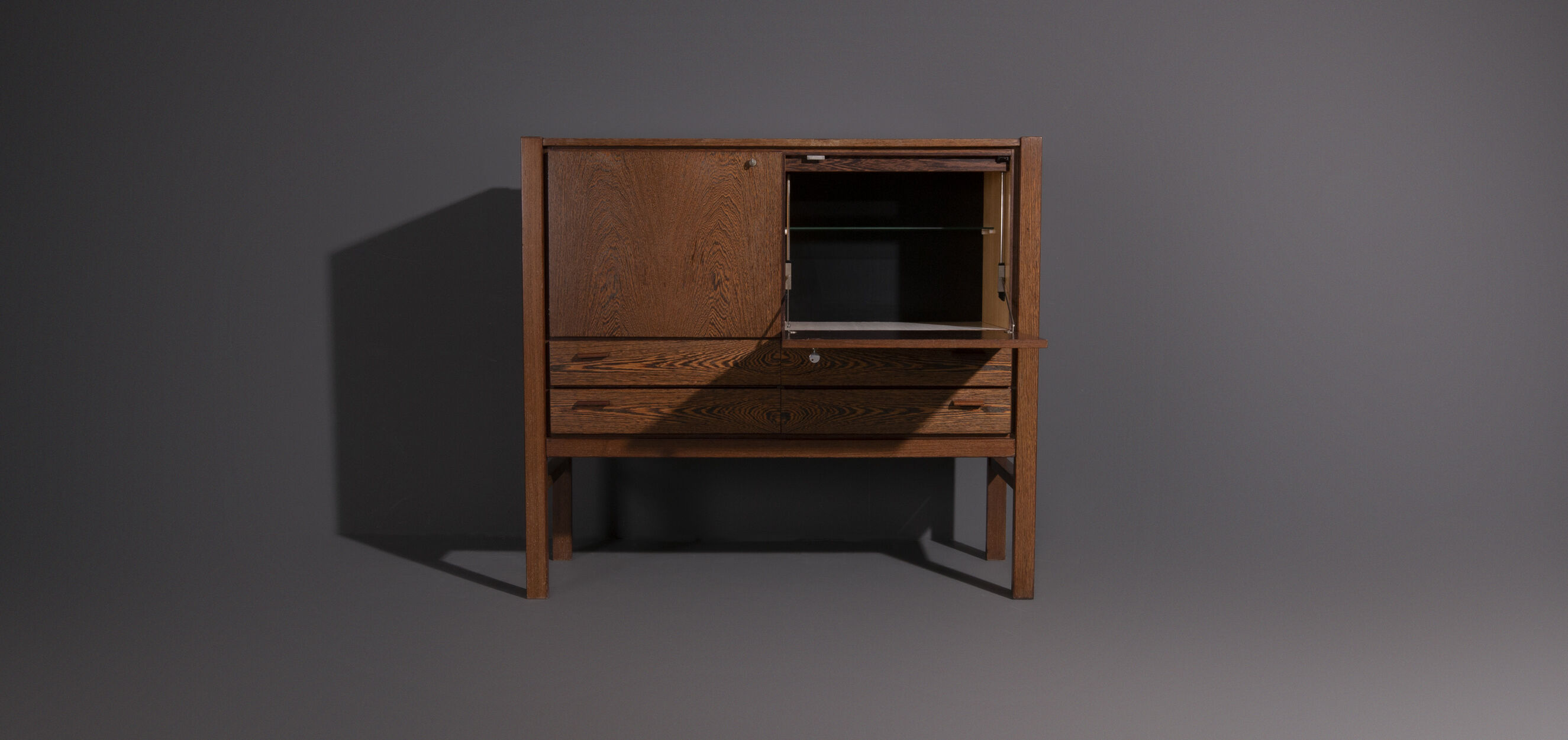 Wenge sideboard from the 1960s