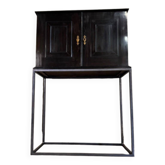 Antwerp Cabinet In Ebony And Bone, 17th Century