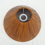 Wicker lampshade