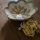 Enamelled dish signed Paul Bay.