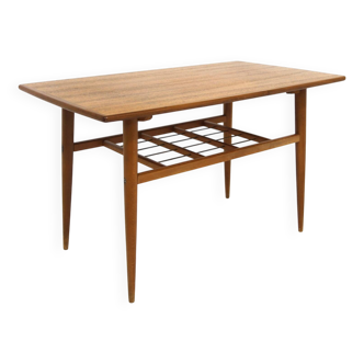Table basse scandinave en teck, Suède, 1950