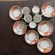 Set of 6 coffee cups with saucers - Haviland - Imari red
