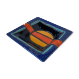 Empty pocket or ashtray signed in Vallauris earthenware