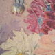Aquarelle bouquet de fleurs dahlias signé Joseph Martin Duby