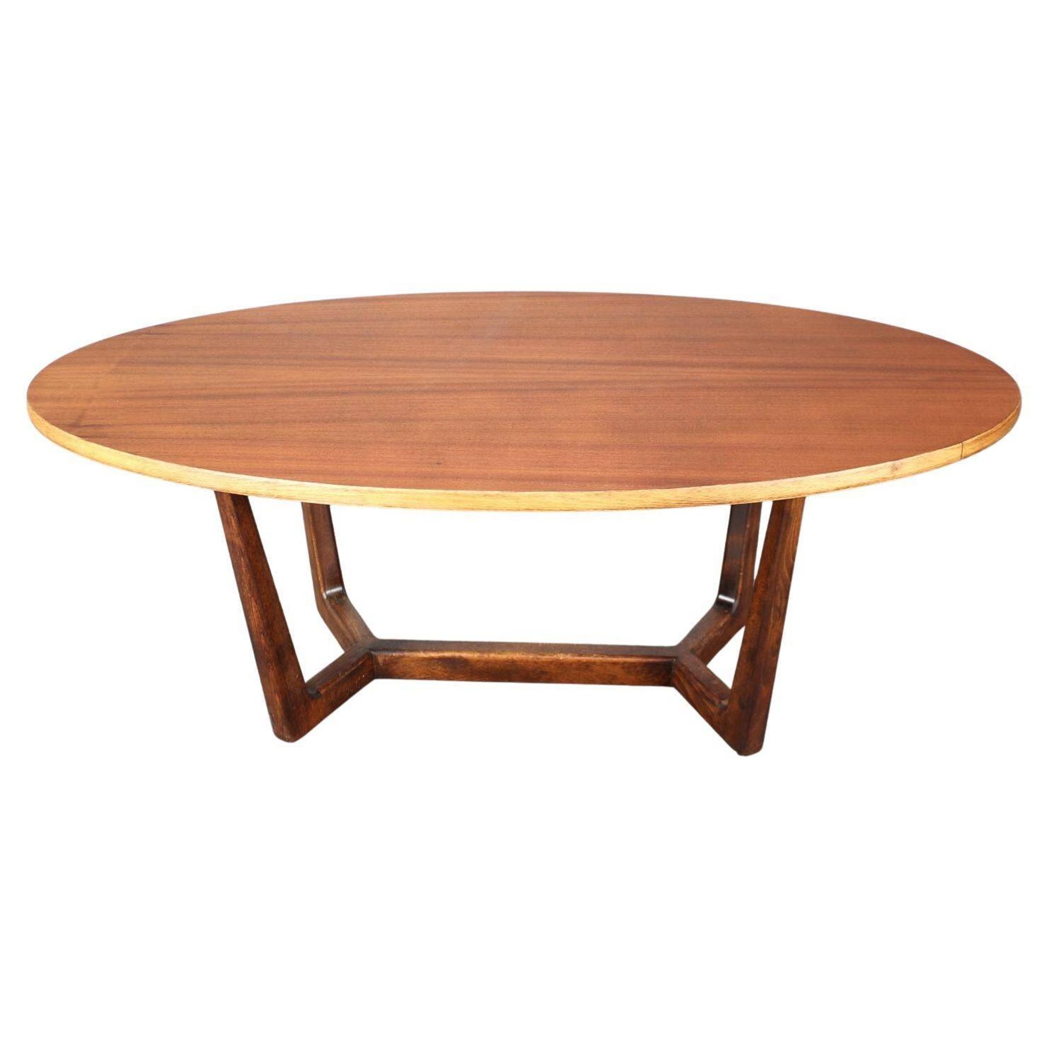 Table de conférence milieu du siècle par Dřevotvar, années 1960