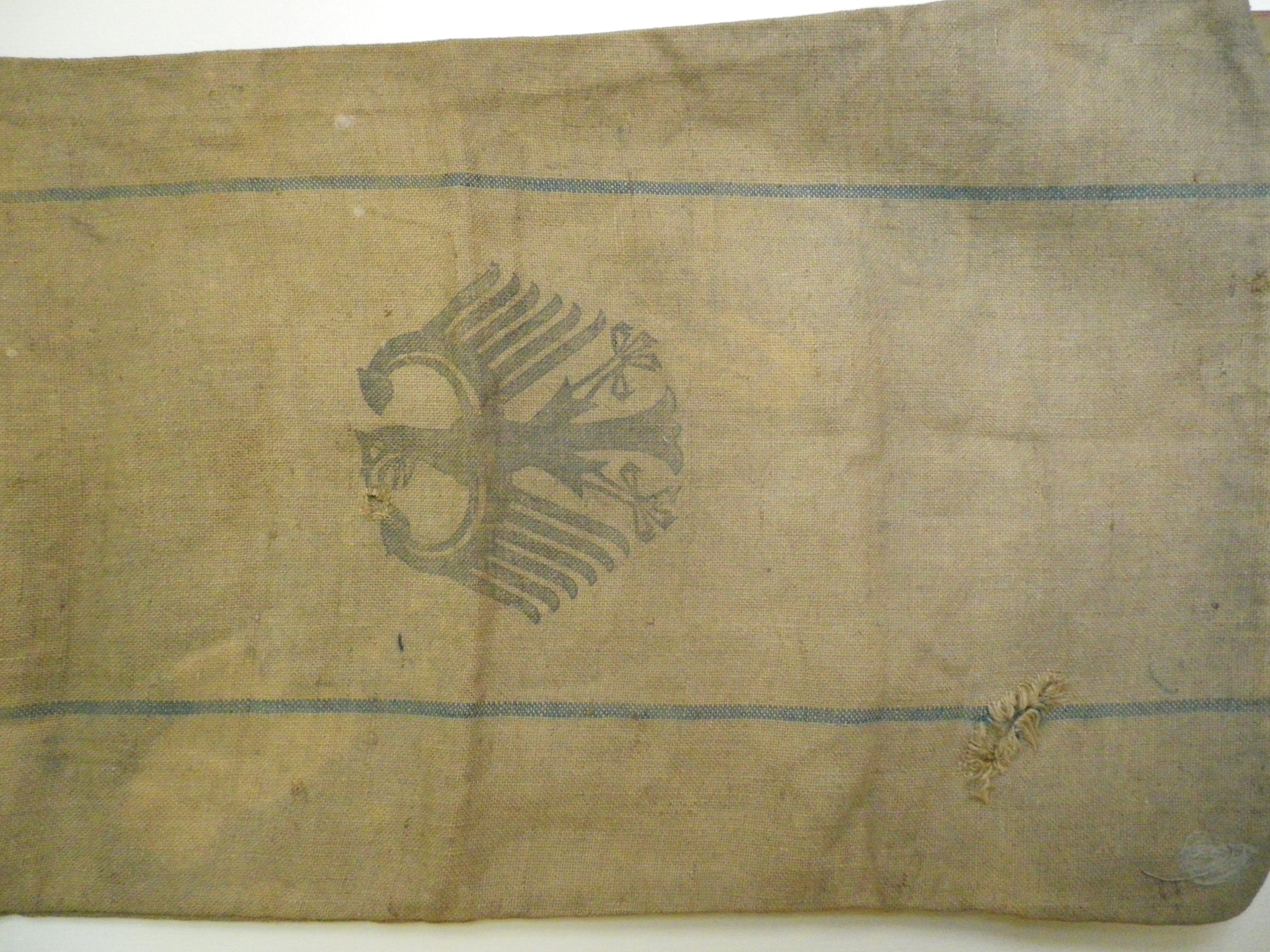 Refueling bag - H.Vpfl. 1935 with national eagle on the back - Collectible - Germany