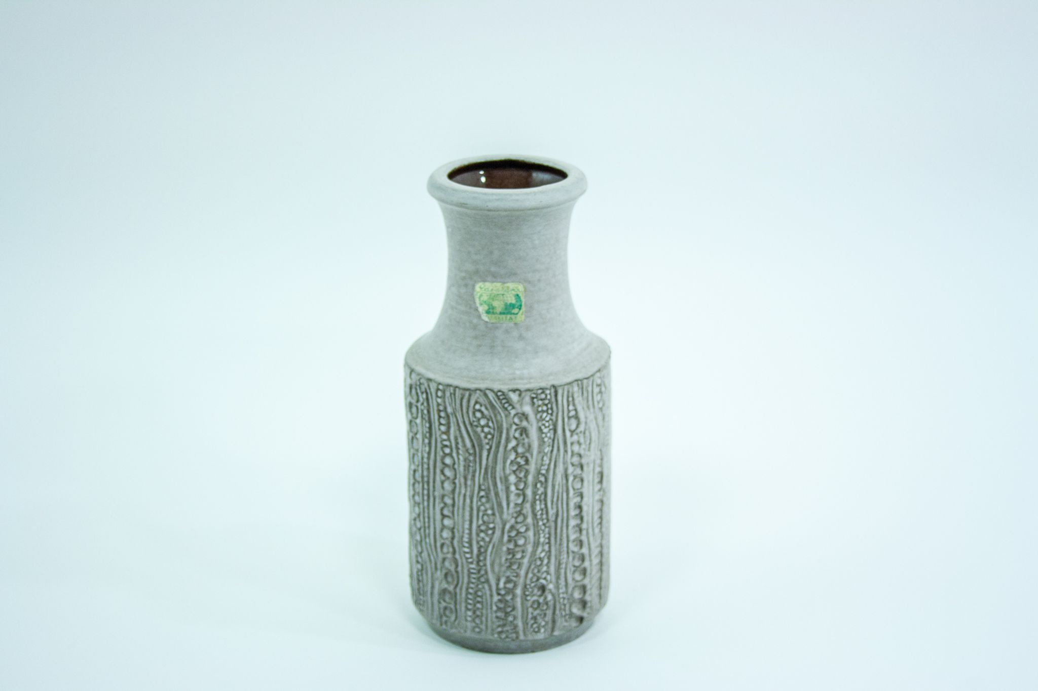 Vase mid-century modern reptile by Dieter Peter for Carstens Tonnieshof