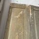 Trio of shutters louvers patina blue gray