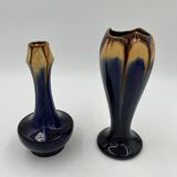 Duo of vases in Thulin earthenware