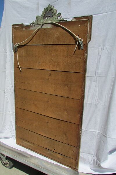 Gilded mirror Louis XVI style 157x89cm