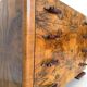 Walnut burl commode, Italian Art Deco, 1940s.
