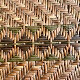 Wicker table, 1940s