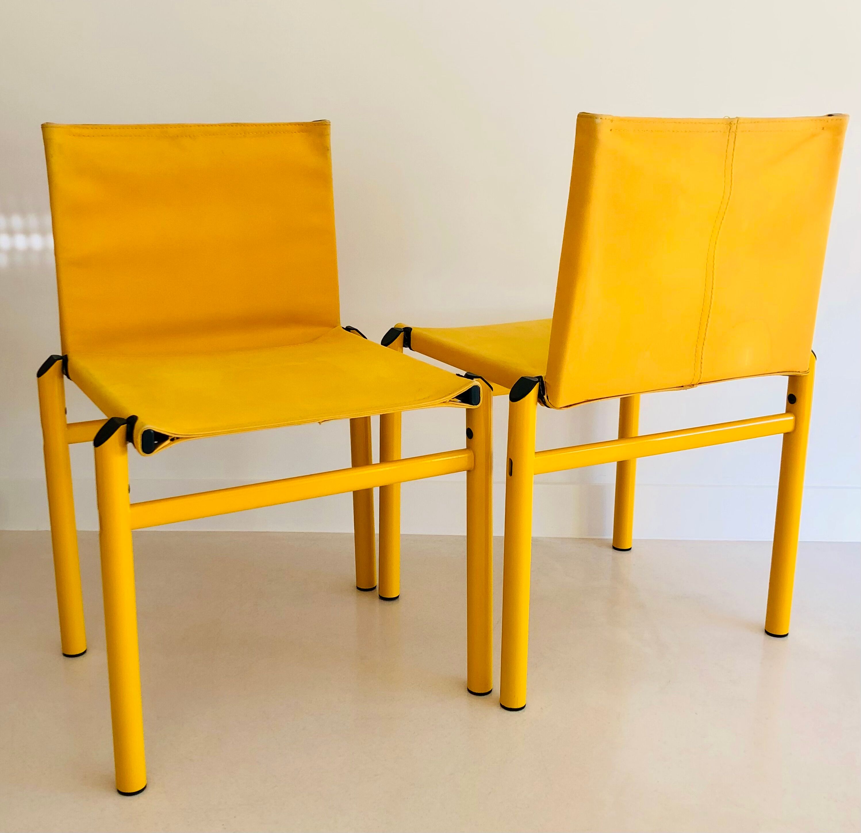 Chairs "Mastro" by Afra and Tobia Scarpa for Molteni, Italy 80s