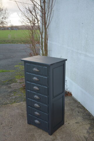 Semainier, high chest of drawers