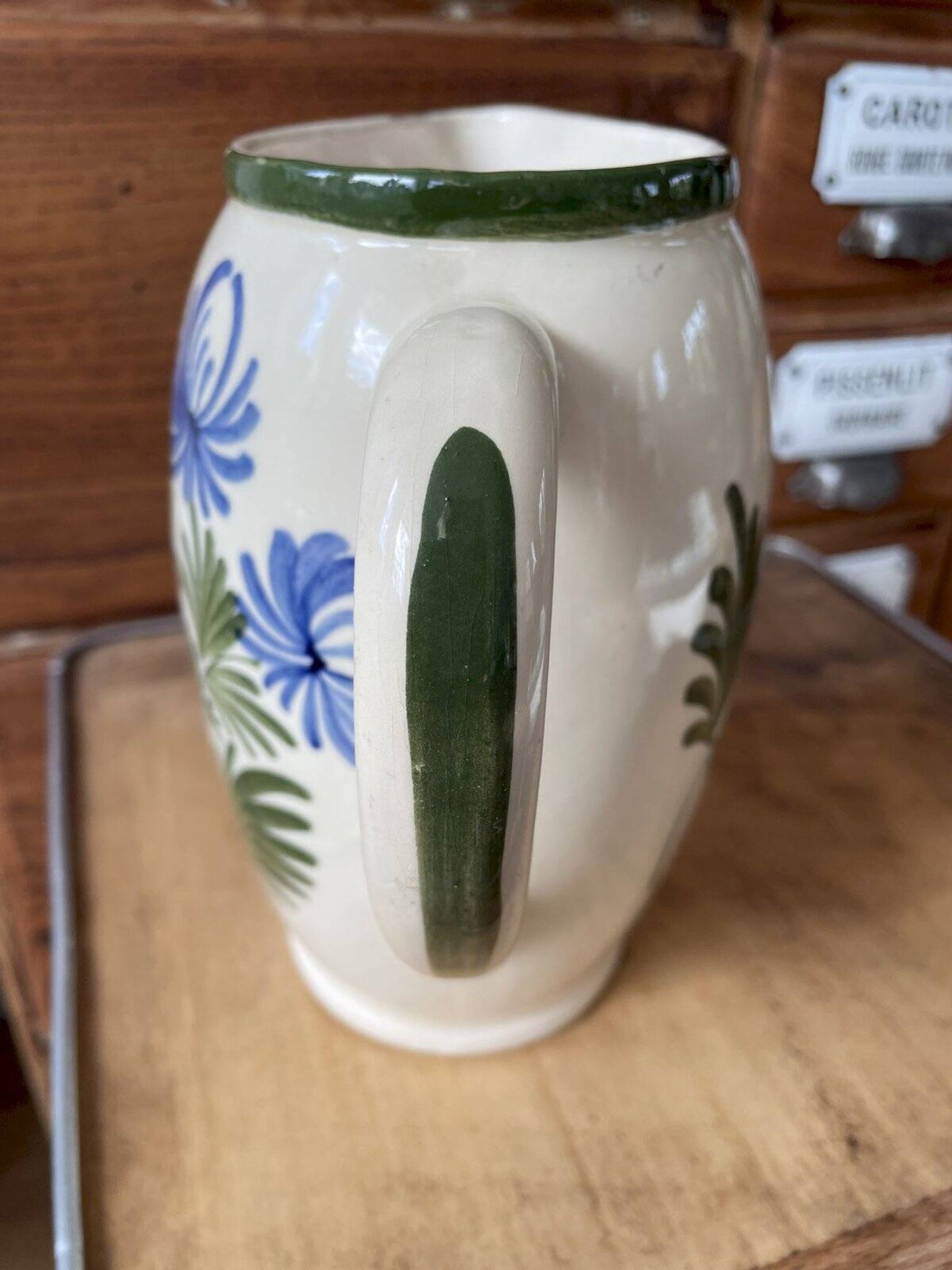 Saint-Clément oval pitcher Height 18.5 cm