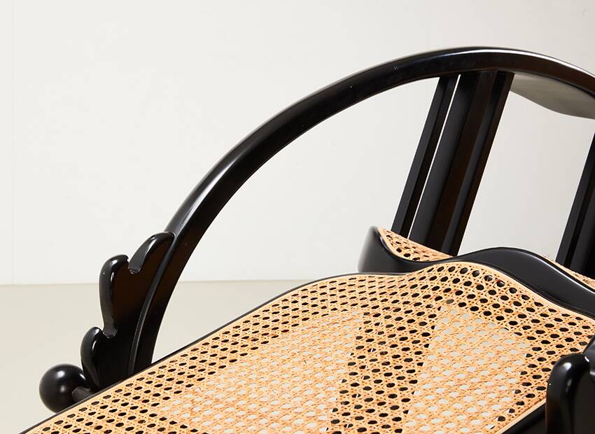 Fauteuil à bascule « Egg » de Max Fabiani, modèle 267 pour Witmann (Attrib.), années 1920/1980