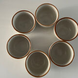 Set of 6 vintage cups