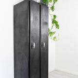Pretty vintage metal wardrobe completely renovated / small dressing room