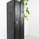Pretty vintage metal wardrobe completely renovated / small dressing room