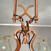 Lustre rectangulaire 8 feux