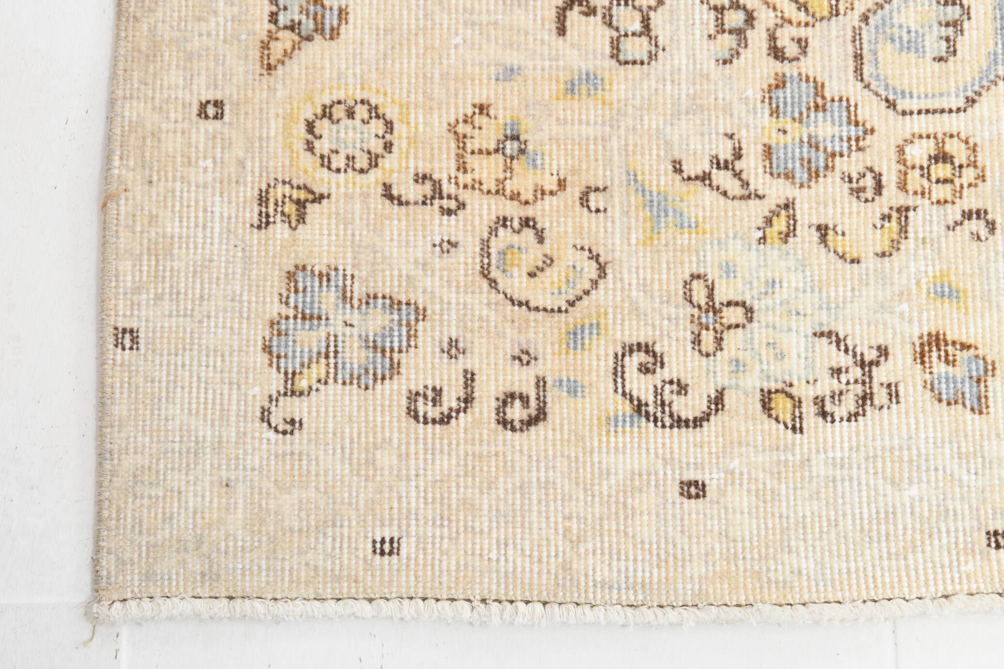 6x9 Vintage Soft Beige Famhouse Decor Turkish Vintage Rug, 170x275 Cm