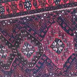 Tapis ancien belutch afghan fait main 100x154 cm