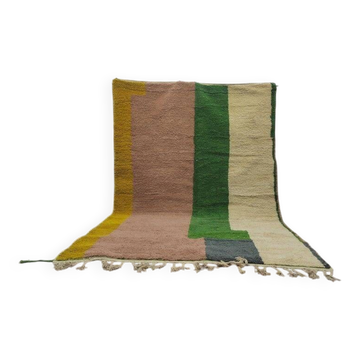 Handmade pure wool rug, size 2/3 m.