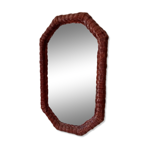 Miroir vintage octogonale