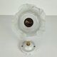 Brass and glass “flower” wall light