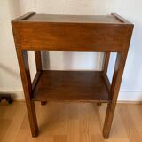Oak bedside table