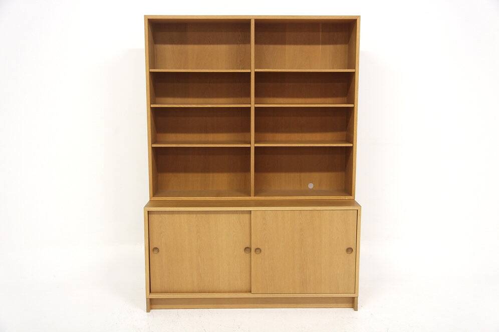 Bibliothèque scandinave en chêne "öresund", Børge Mogensen, Suède, 1960
