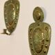 Mid-Century Swedish Wall Sconces in Antique Brass