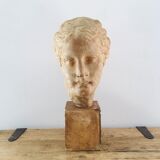 Plaster head goddess Hygie