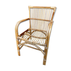fauteuil bambou et rotin
