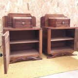 Pair of Art Deco bedside tables