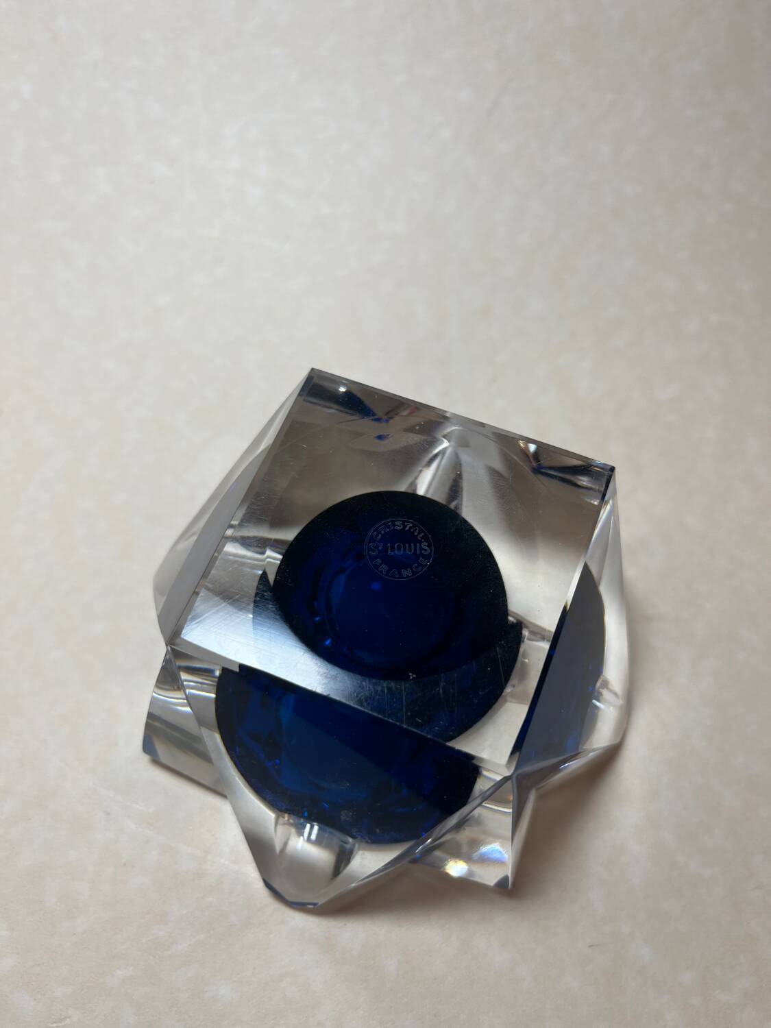 Crystal ashtray