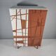 Vintage Wardrobe in Beech, 1970s