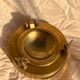 Vintage Porthole Ashtray in Brass