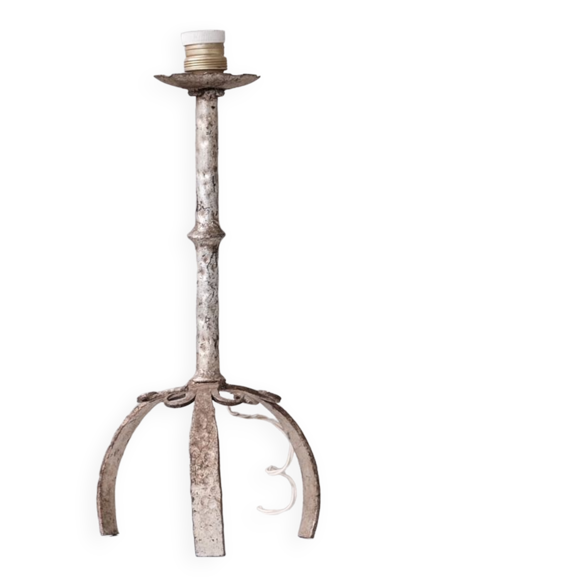 Lampe de table espagnole en métal
