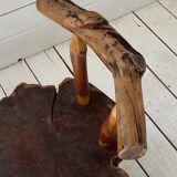Chaise d’appoint en bois massif