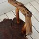 Chaise d’appoint en bois massif