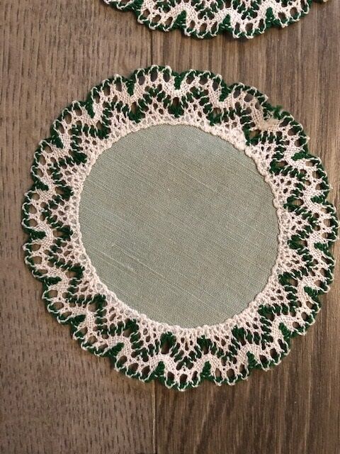 Lace coaster