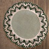Lace coaster